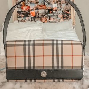 Burberry canvas bag vintage